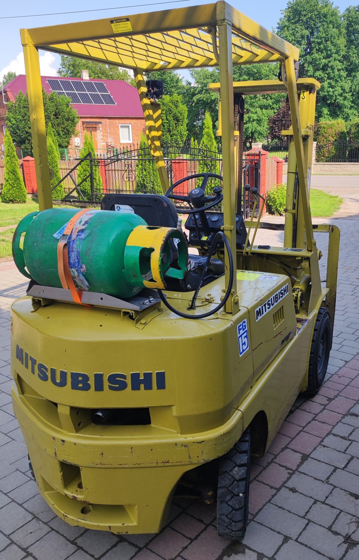 Wózek Widłowy Mitsubishi FG14 LPG Maszt Duplex 3,2m