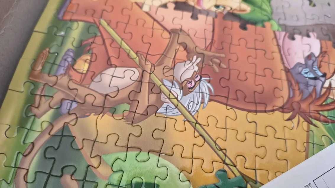 Puzzle 1000 elementów – Educa Disney 15039 Animal Friends – Panorama