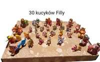 30 figurek kucyków Filly