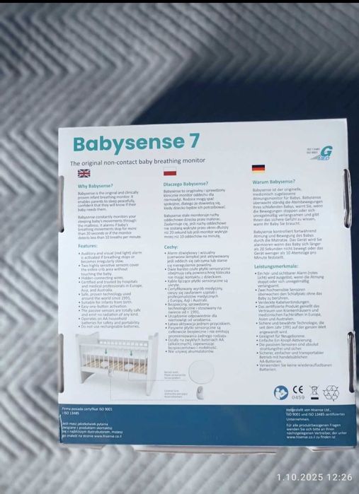 Monitor oddechu Babysense 7