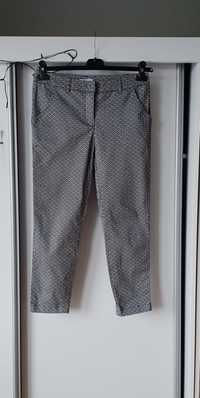 Eleganckie materiałowe spodnie damskie bawełna C&A rozm.S/M