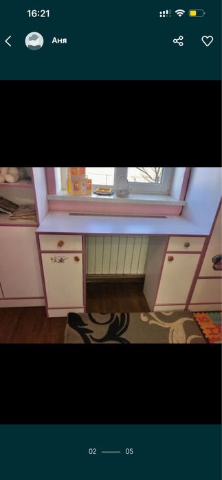 Меблі шафа дитяча