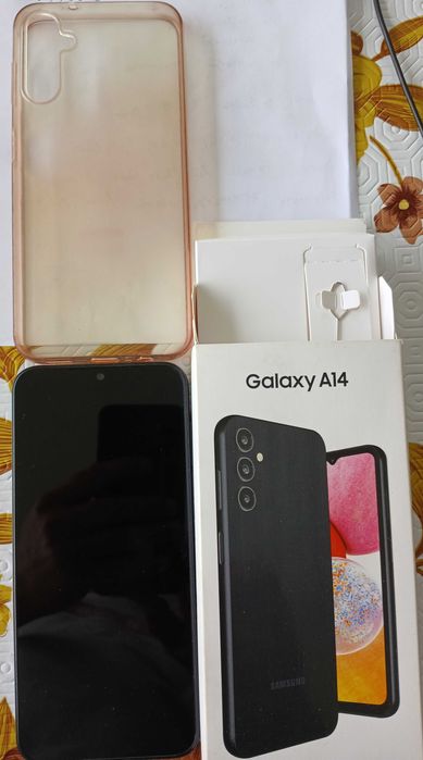 Samsung Galaxy A14 4G 6.6" Dual SIM 4GB/64GB Preto - com garantia