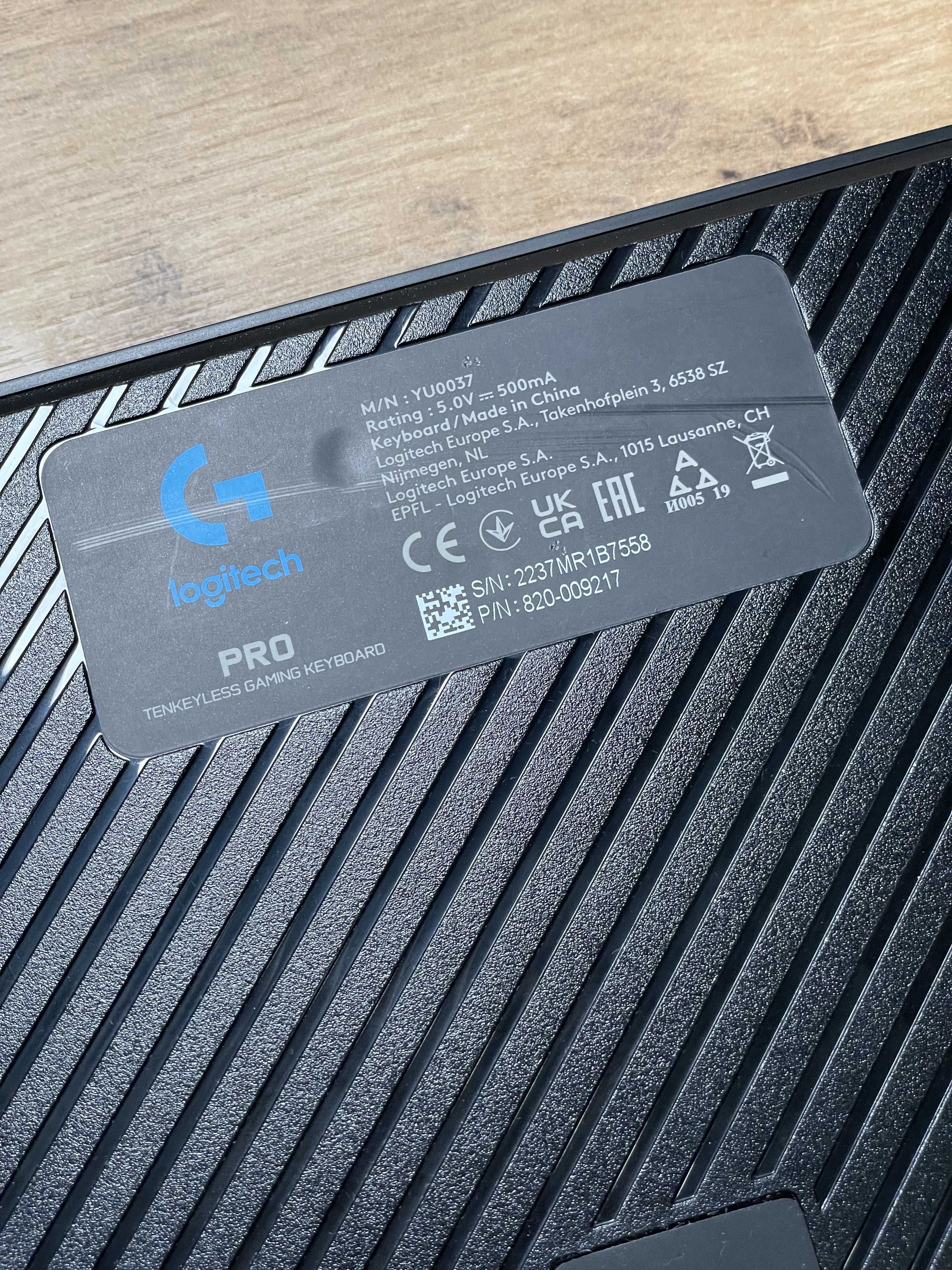 Клавіатура Logitech G PRO RGB GX Tactile стан дуже гарний