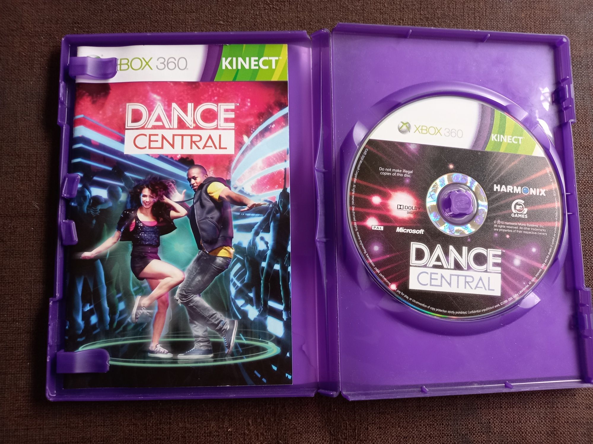 Gra taneczna Dance Central na xbox 360 kinect