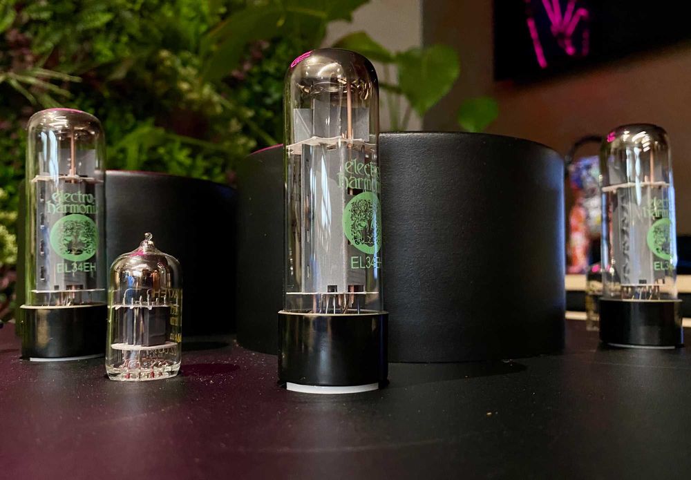 FEZZ Silver Luna Wzmacniacz lampowy +kosz i pilot | Powystawowy CZARNY