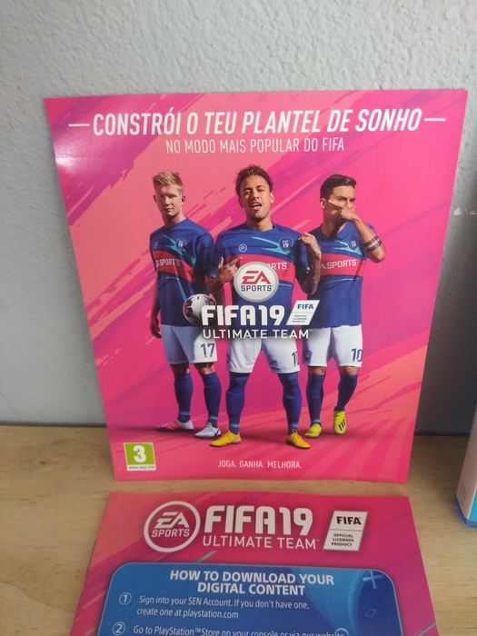 PS4 Jogo FIFA19 Completo