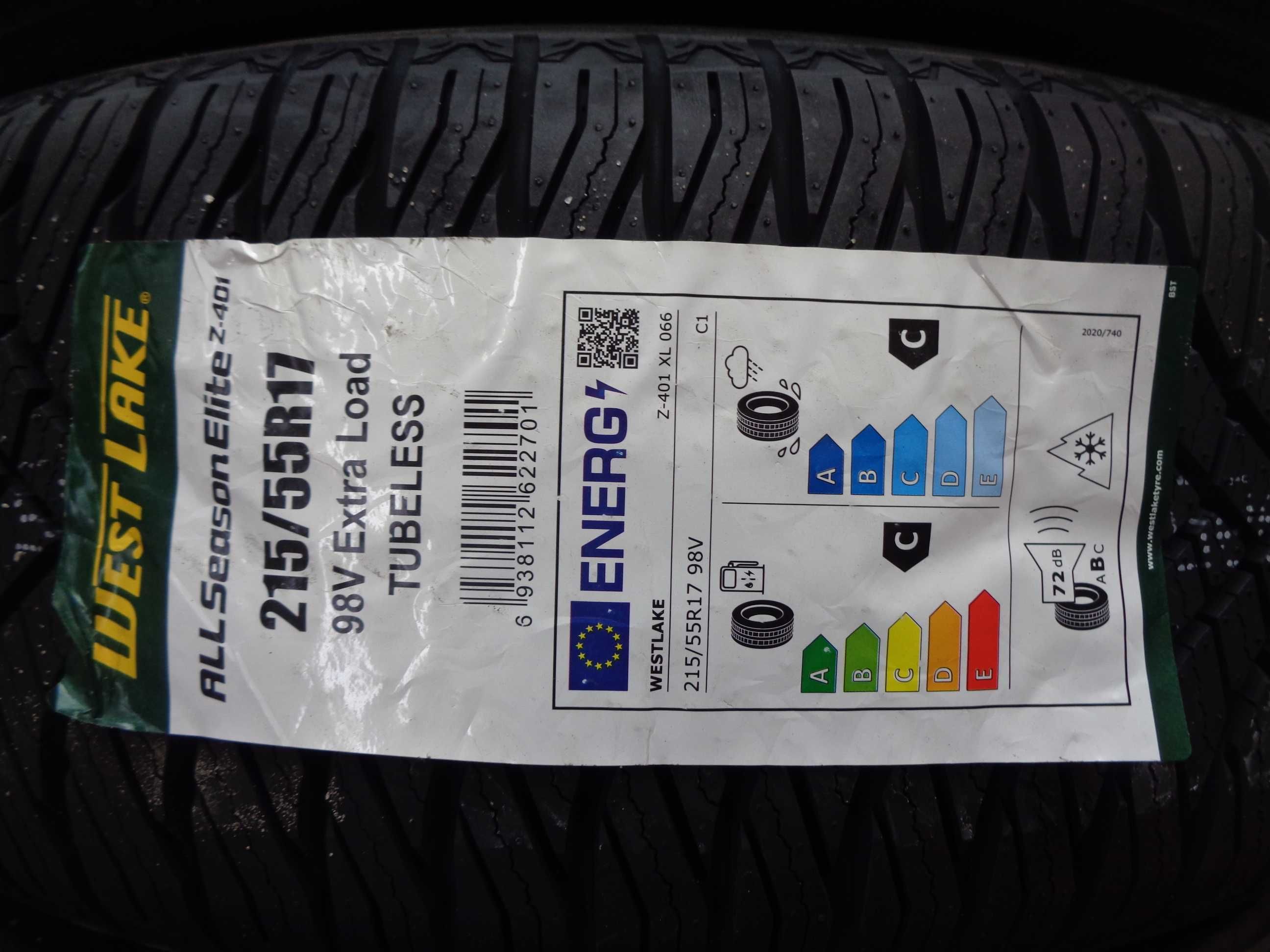 Nowe 215/55R17 WEST LAKE Z-401 , XL , rant - Opony Całoroczne - ANDAR