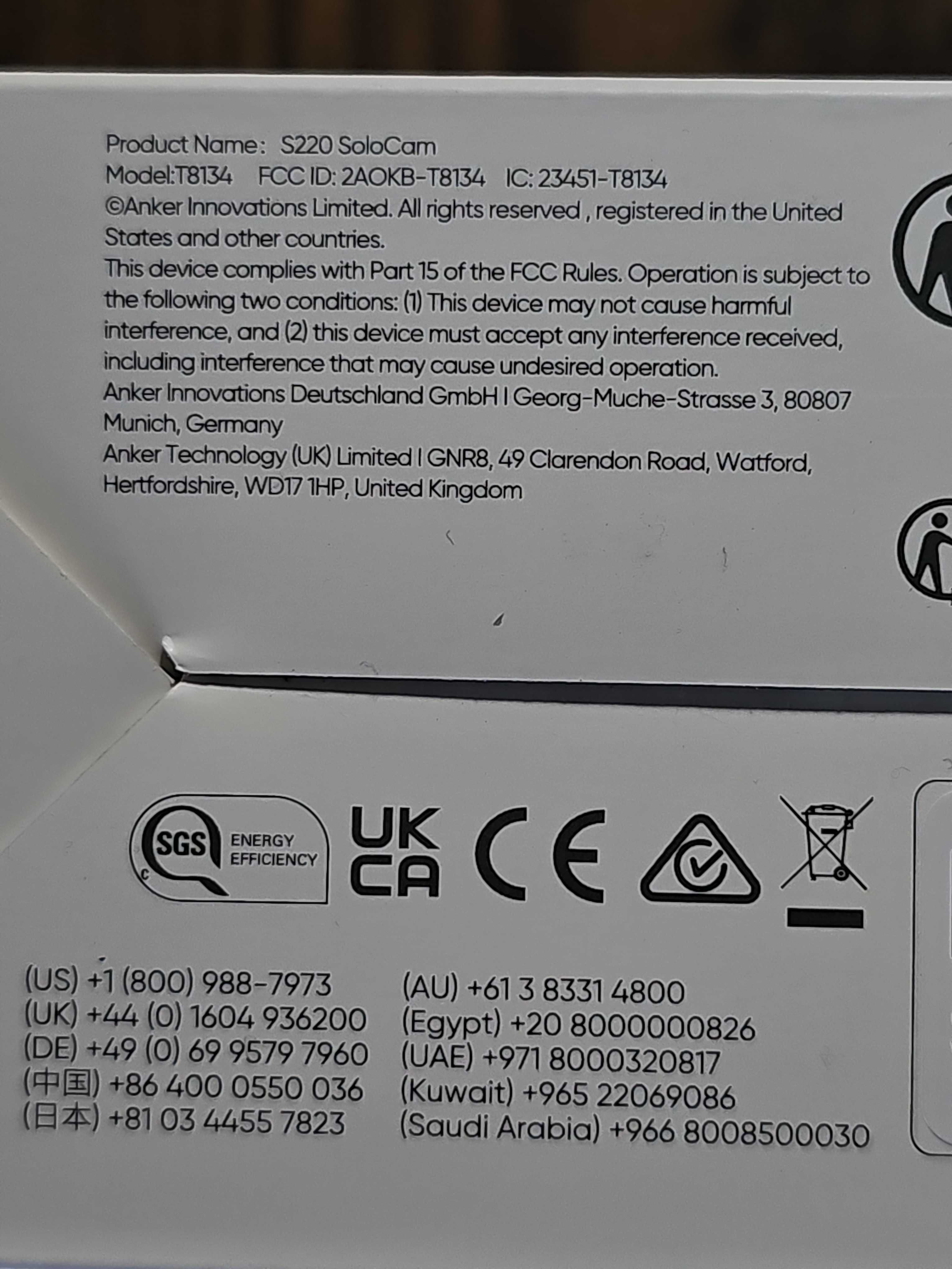 SoloCam S220 eufy Security kamera zewnętrzna bezprzewodowa