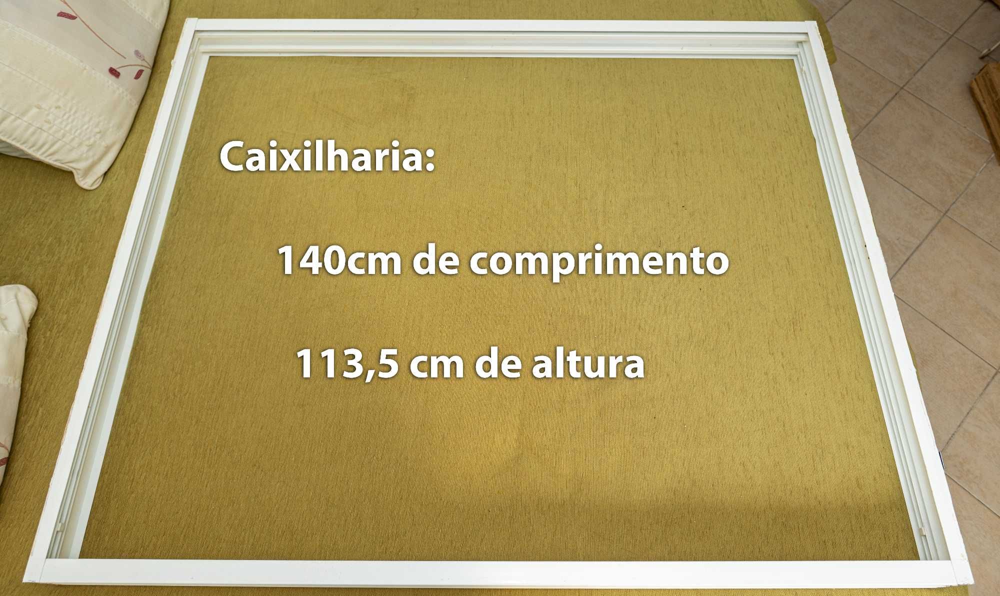 Janela de correr usada com caixilharia