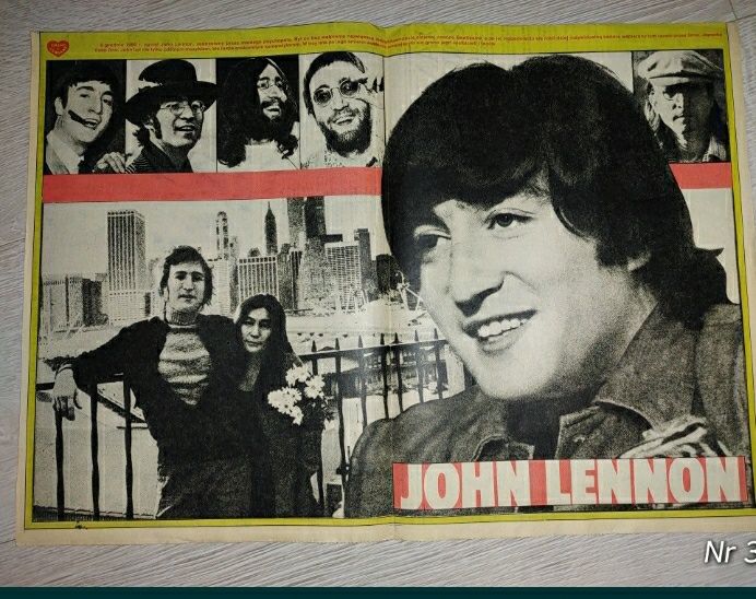 Stare plakaty  z czasopisma  John Lennon
