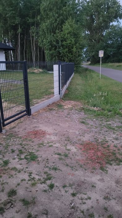 Ogrodzenia panelowe kompleksowo, fundamenty, bloczki, klinkiery