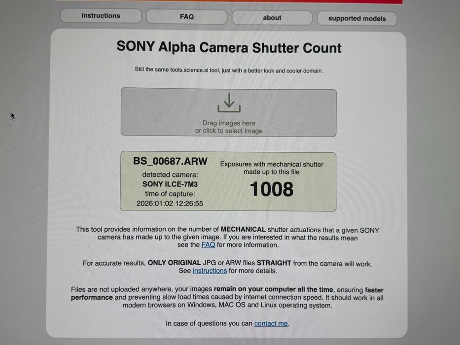SONY Alpha A7 III com apenas 1000 disparos!