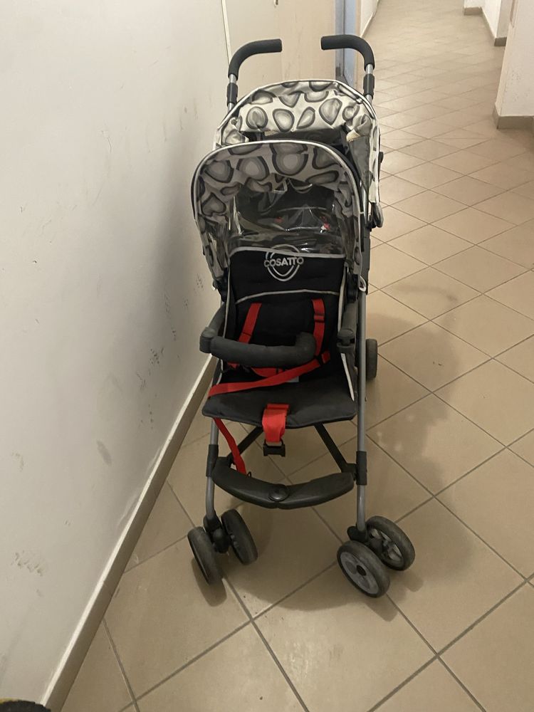 Wózek dzieciecy podwojny nowy