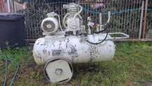 Kompresor sprężarka butla 180L 10 bar silnik 5,5kW PRL stalowe koła