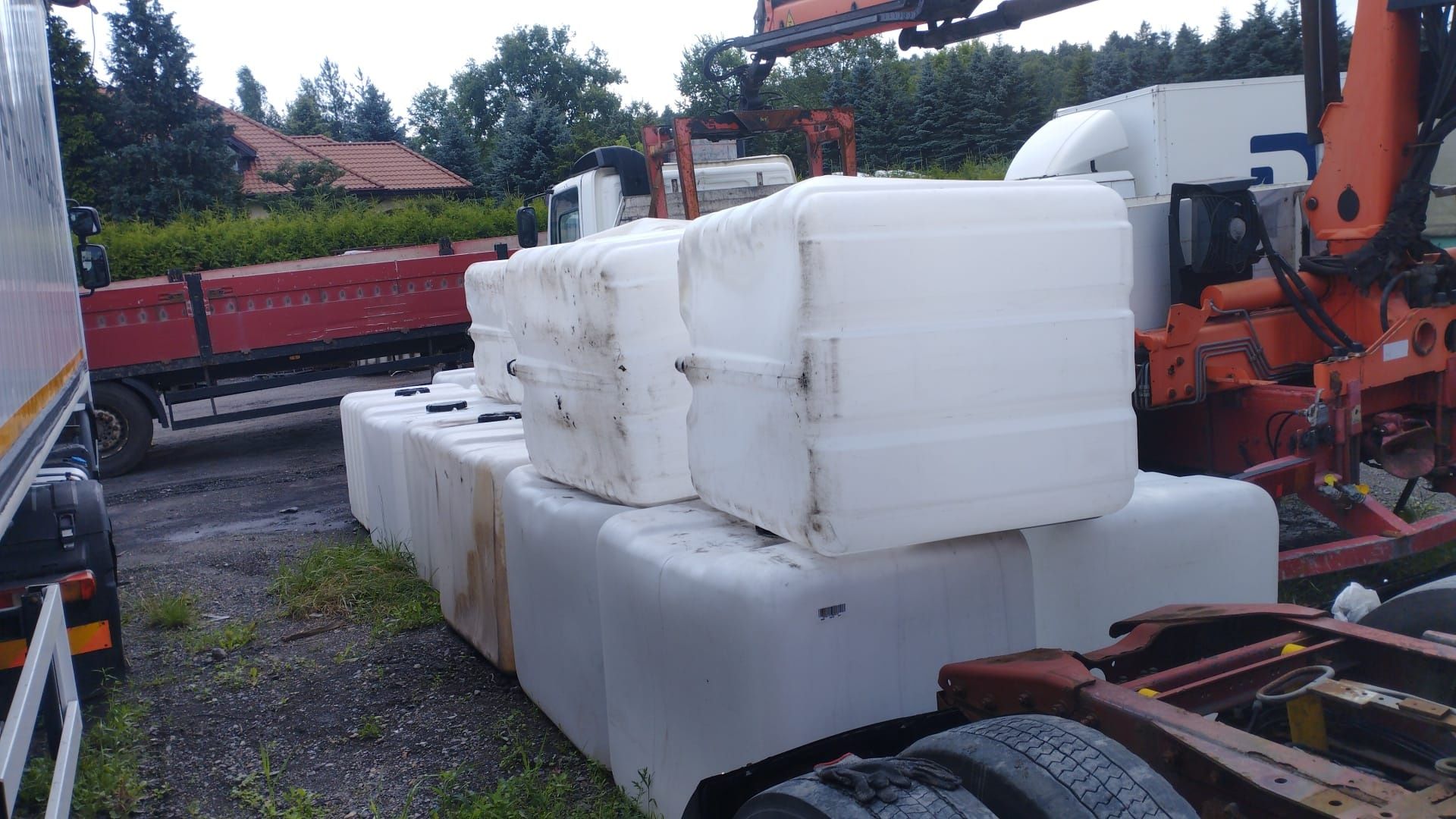 Zbiornik 1000l mauzer na wode beczka baniak transport