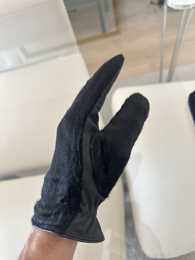 Luvas zara com pelo novas