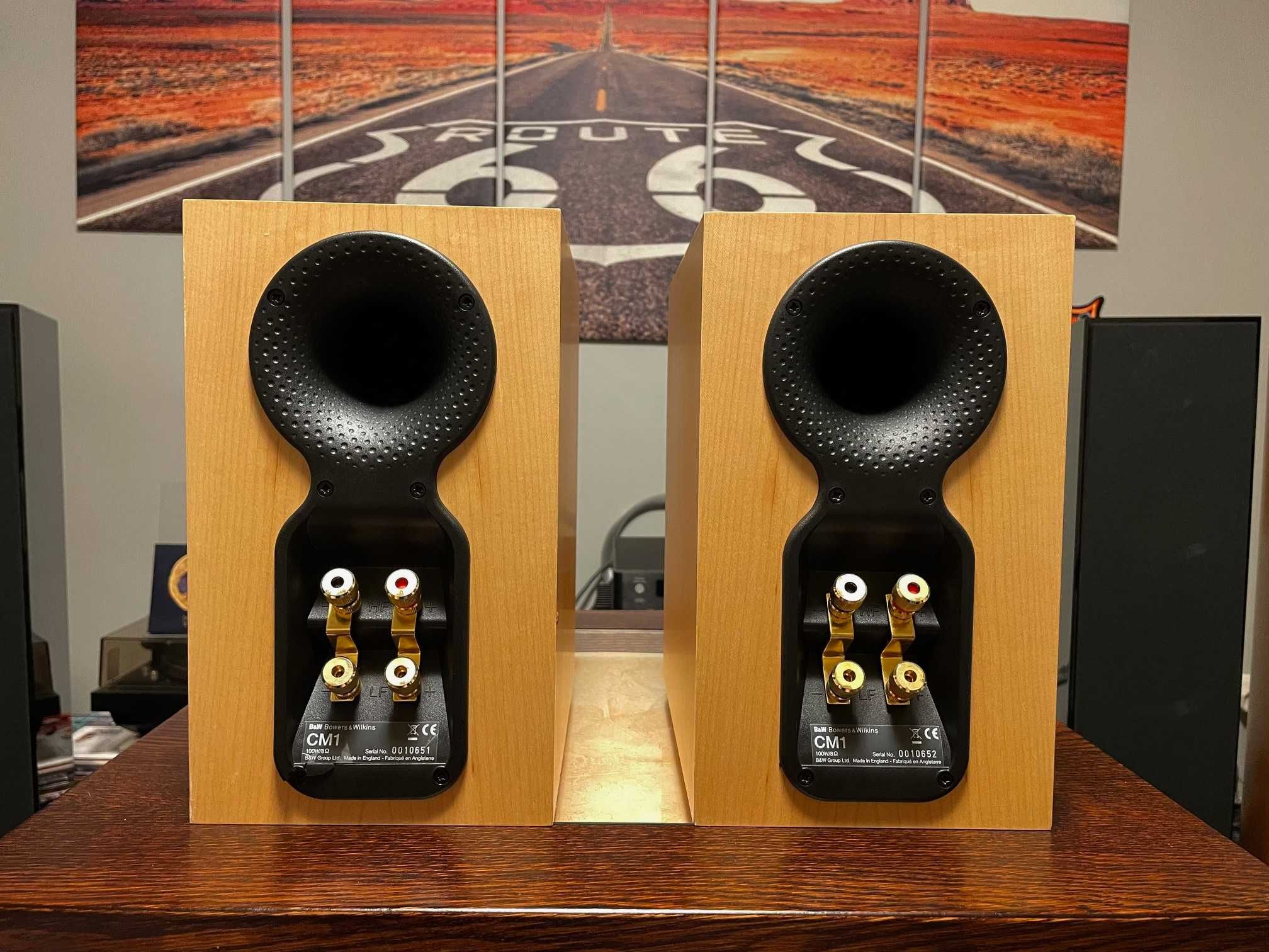 Kolumny podstawkowe monitory Bowers & Wilkins CM1