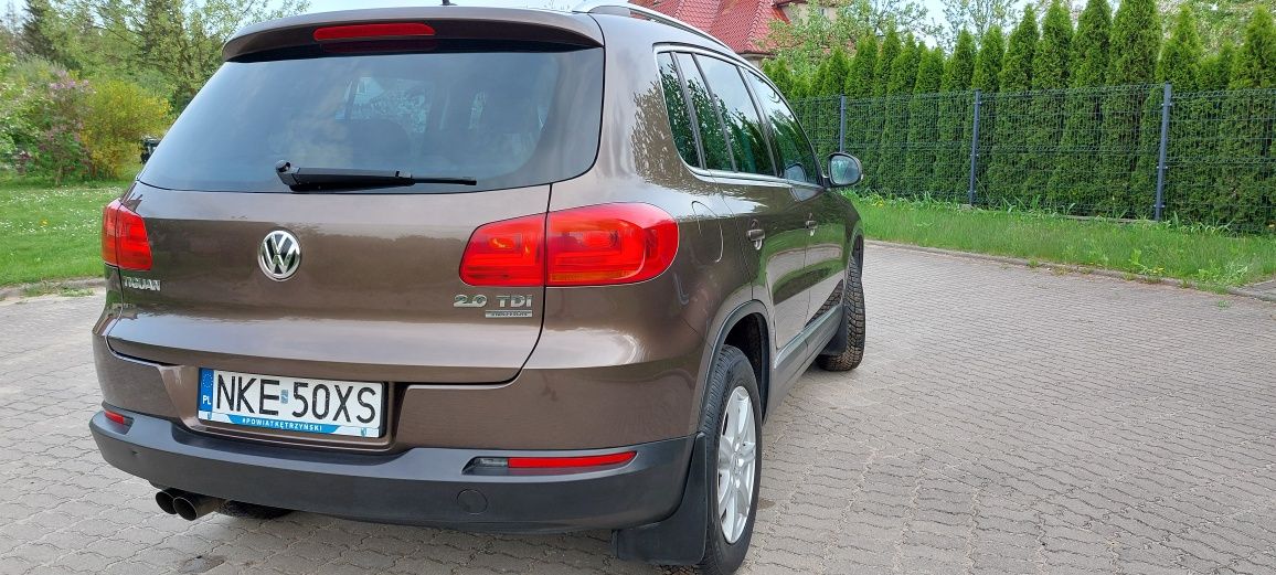 Volkswagen Tiguan 4x4 Polski salon 2*alu 2*opony niski przebieg