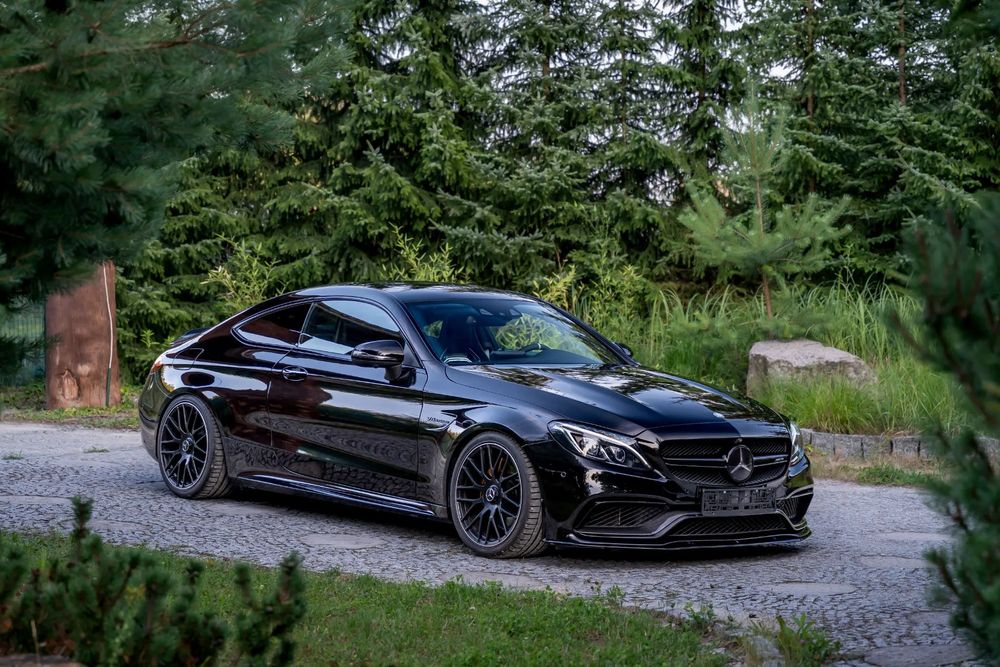 Mercedes-Benz Klasa C 4.0 V8 476HP / Carbon Body KIT / RWD / Coupe / Bogate wyposażenie