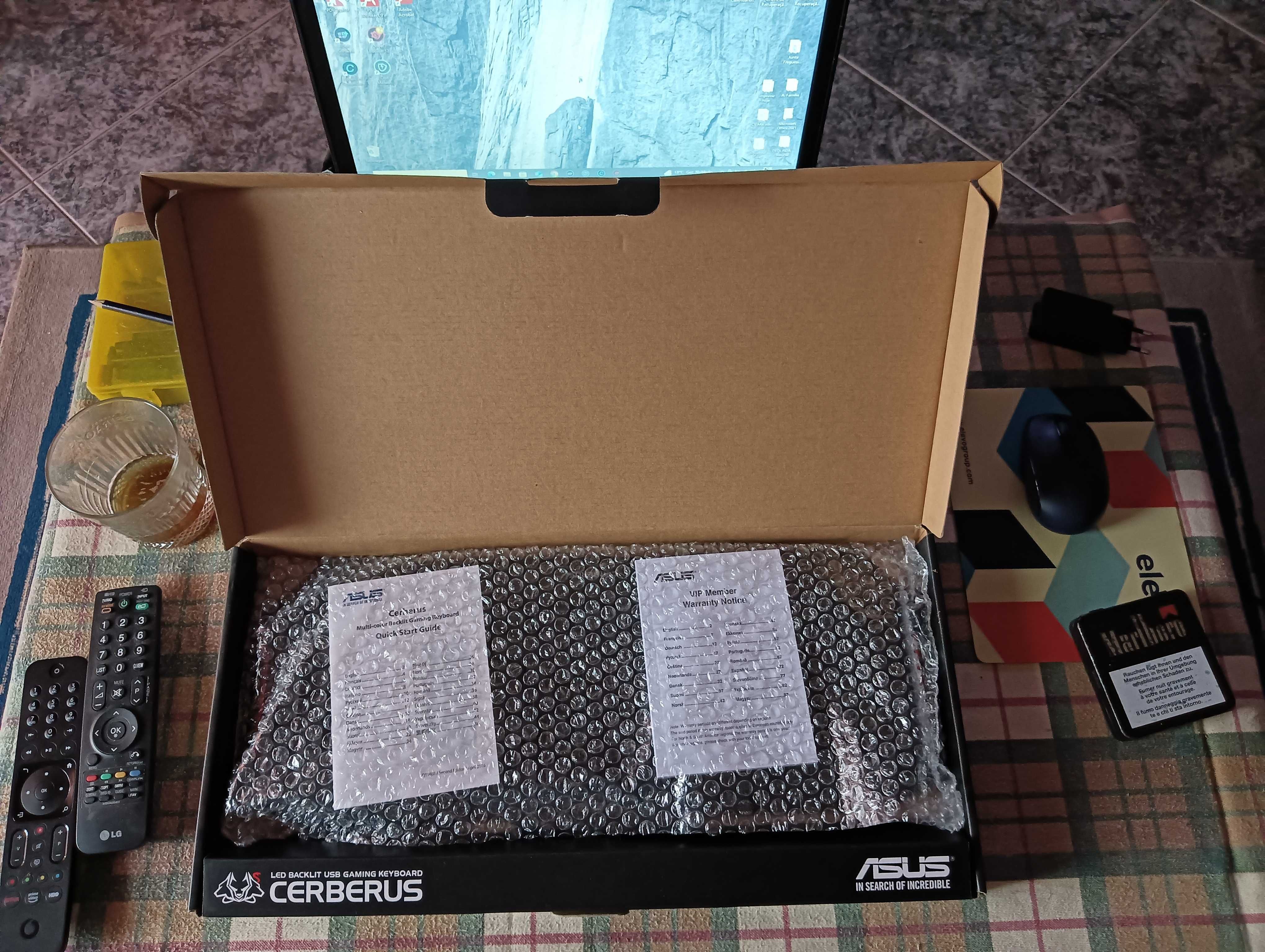 Teclado Gaming ASUS Cerberus MKII