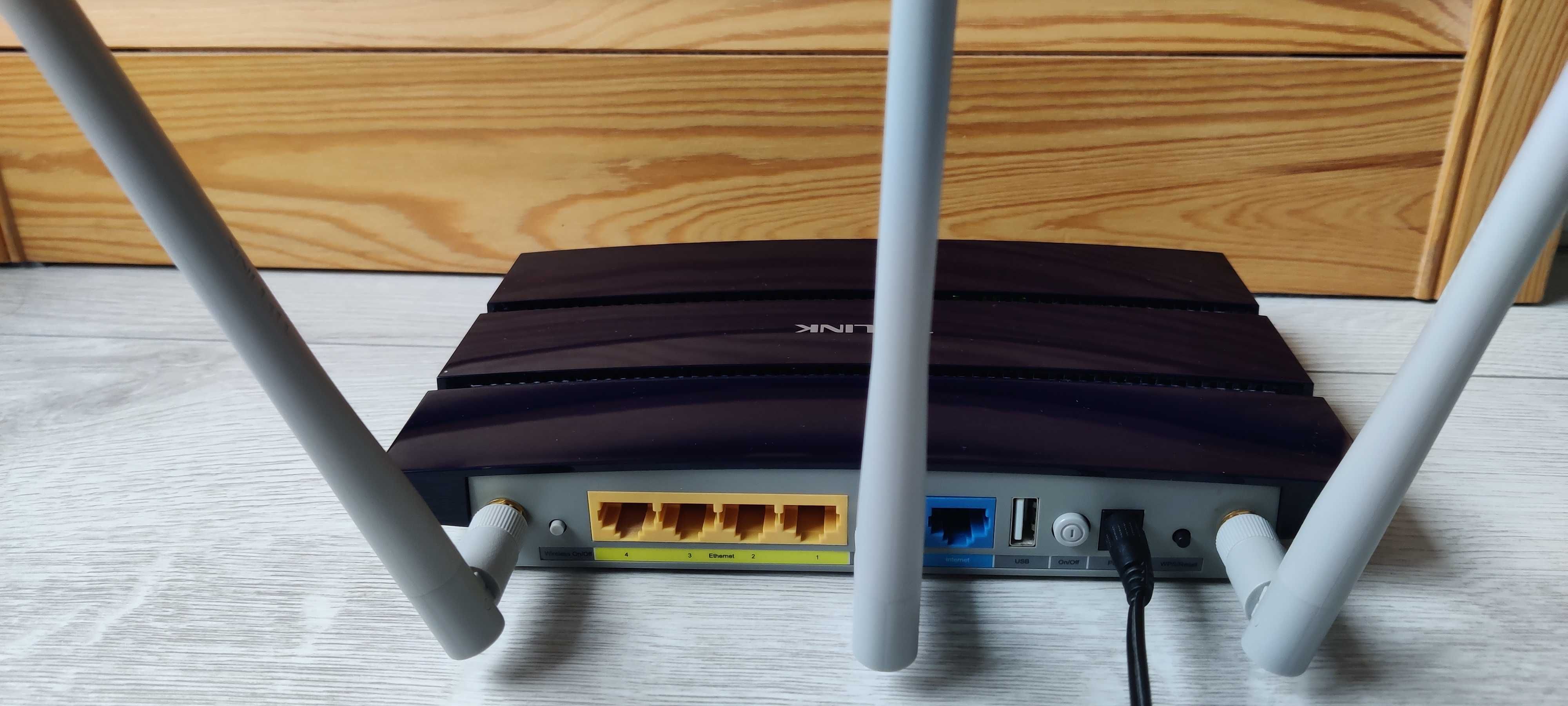 TP-LINK TL-WR1043ND / 4x GB ethernet + WAN/ WPS / 450Mbps / USB