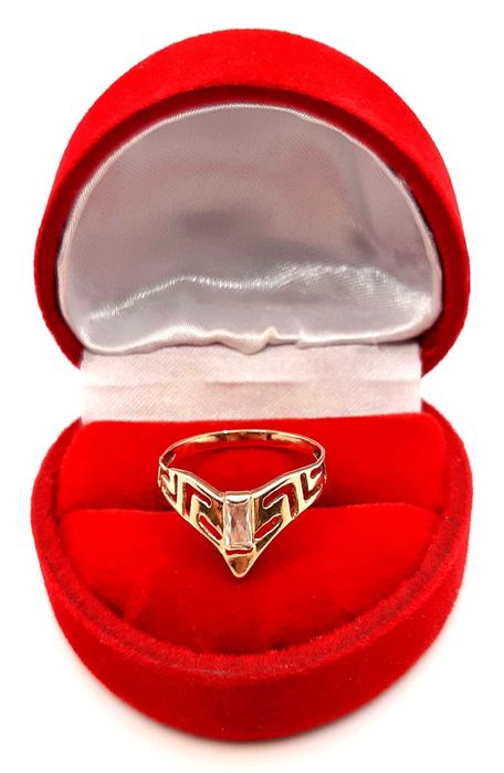 Złoty pierścionek Grecki wzór PR.585 W:1,28gr R.11 InterSKLEP