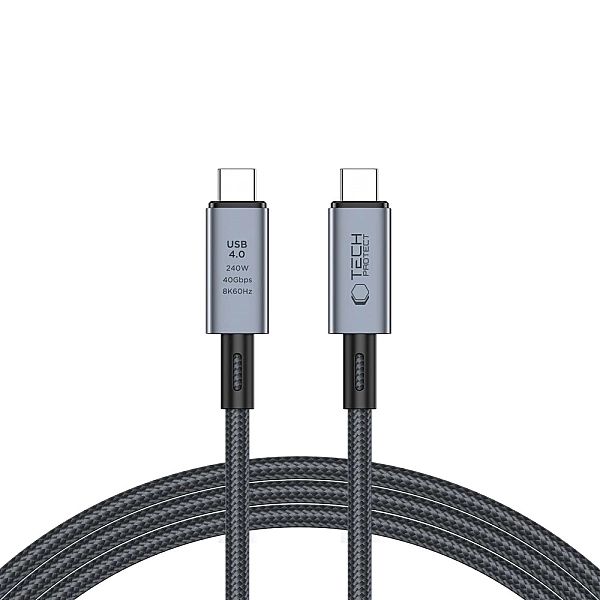 Tech-Protect Ultraboost Max Usb 4.0/8K 40Gbps Type-C Cable Pd240W 200C