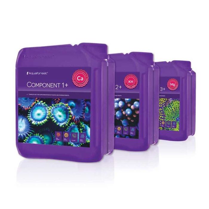 Fórmula da composição química dos Component 1+2+3+