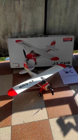 Радиоуправляемая(мый) самолёт модель J3 CUB HobbySky Piper2.4GHS015000