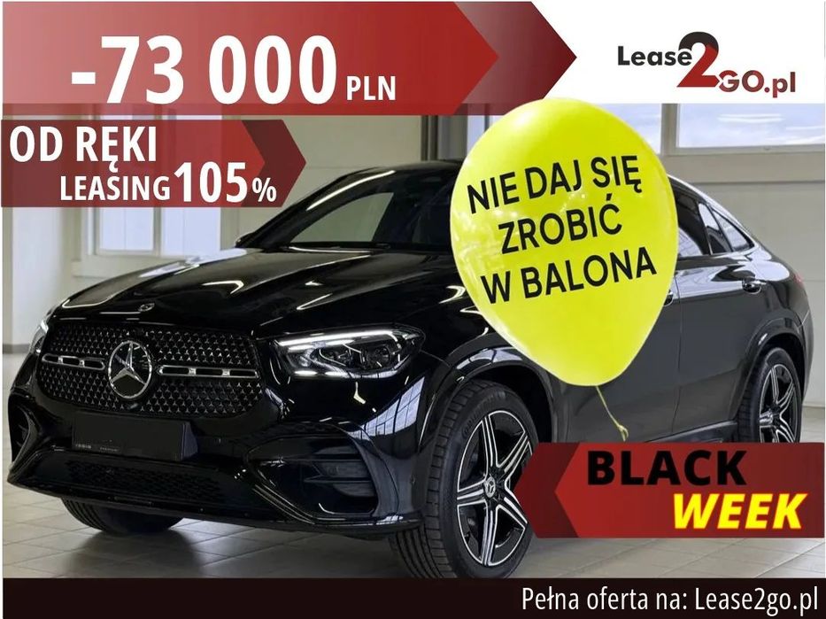 Mercedes-Benz GLE 300d Coupe BLACK WEEK | AMG Hak Panorama