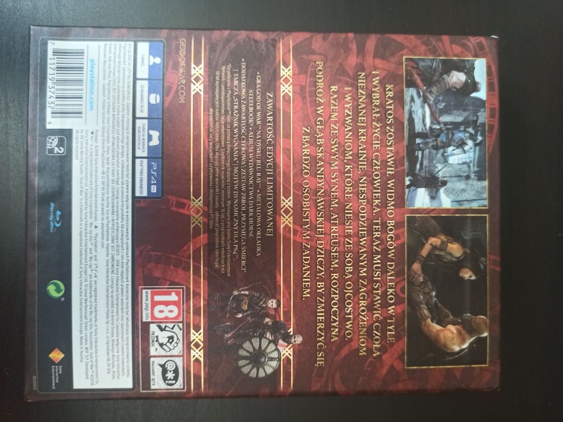 God of War PlayStation 4 PS5 PS4 steelbook