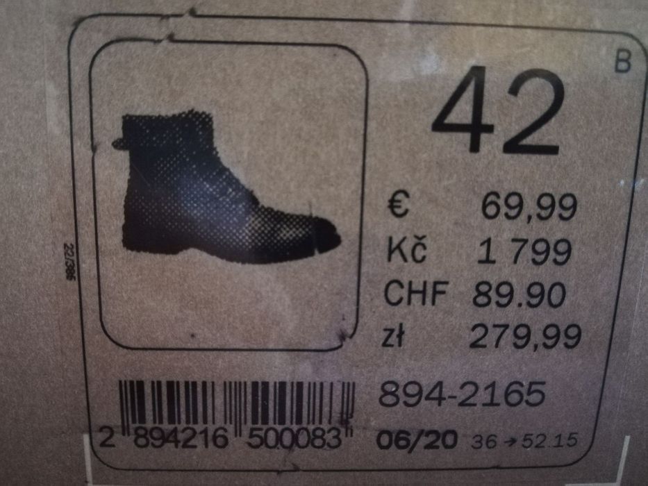 Черевики чоловічі демісезонні "Bata"