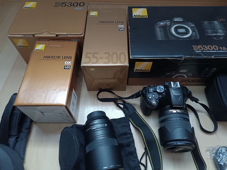 Aparat Nikon d5300 jak nowy