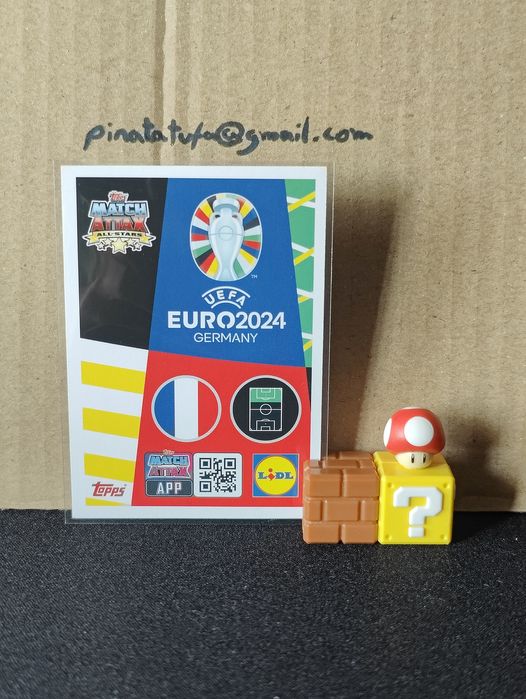 Carta Topps Kingsley Coman – Euro 2024 (Seleção de França)