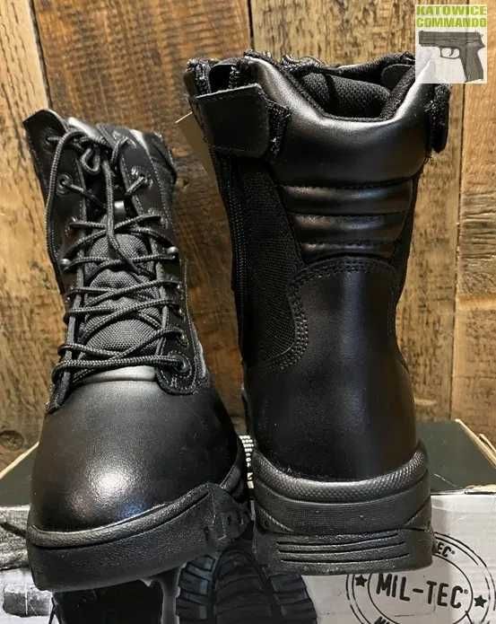 Buty Mil-tec Tactical 2 Zip Black. Rozm. 43 /  Nowe.