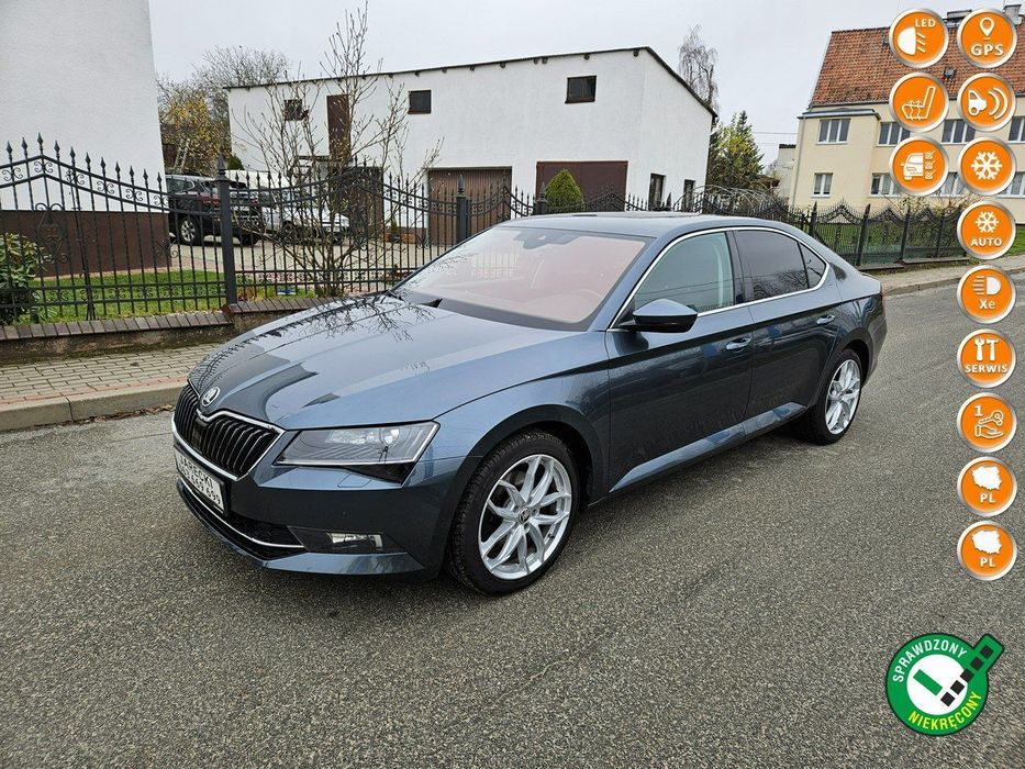 Skoda Superb Salon Polska Serwisowana 1 Wł Fajnie Wyposażona