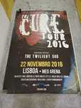 Enorme cartaz concerto Lisboa the cure