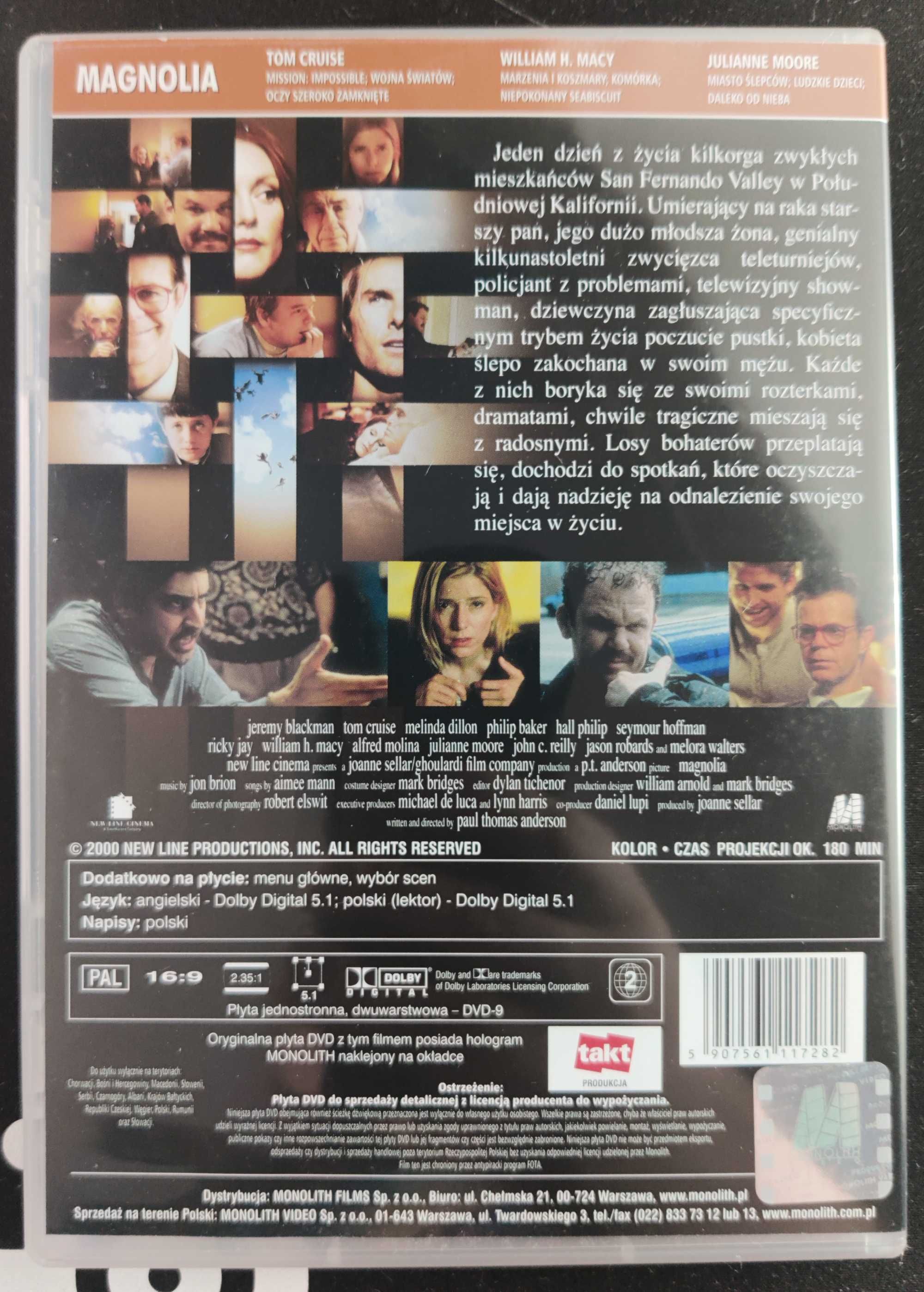 Magnolia [DVD] - polski lektor