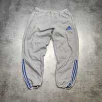 MĘSKIE Dresy Sportowe Bawełna Adidas 3 Paski Małe Logo Sport Spodnie