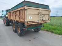 Przyczepa skorupowa 11-12t tandem zdrowa