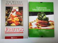 Livros de culinária - Um Mundo de Sabores e Sabores Mediterrânicos