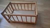 Drewniane łóżeczko dla lalek