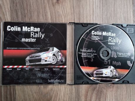 Диск с дополнениями к игре Colin McRae Rally master