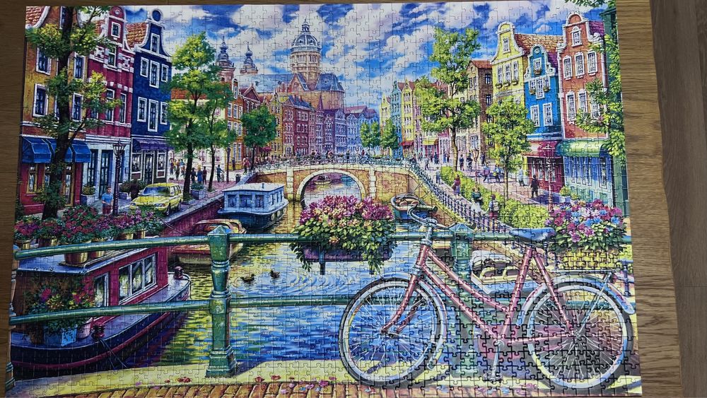 Puzzle trefl kanał amsterdamski 1500