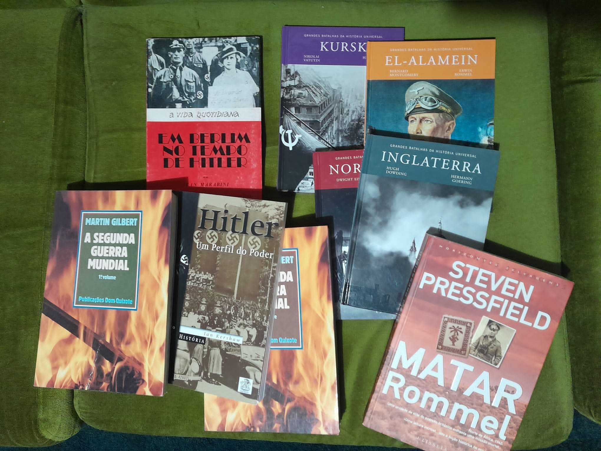 Lote livros 2 Guerra