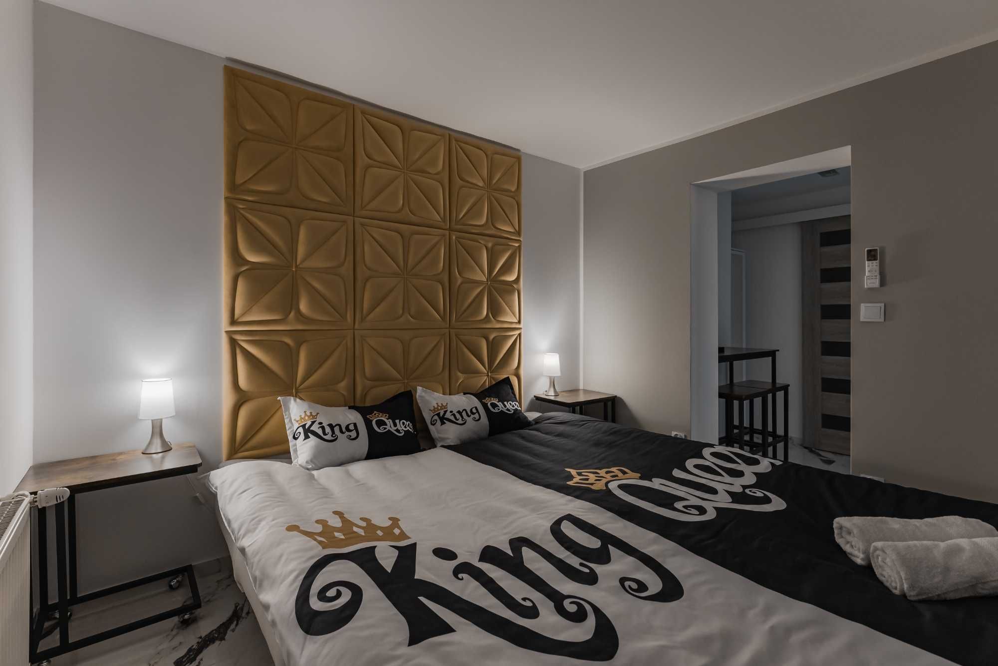 Domek Apartament Dwupoziomowy JAUCUZZI w pokoju na wyłączność SaunaSpa