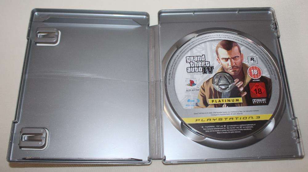 PS3 - Grand Theft Auto IV - Paltinum