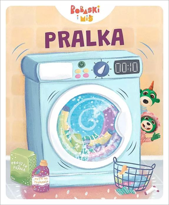 Bobaski i Miś. Pralka. Trefl Books