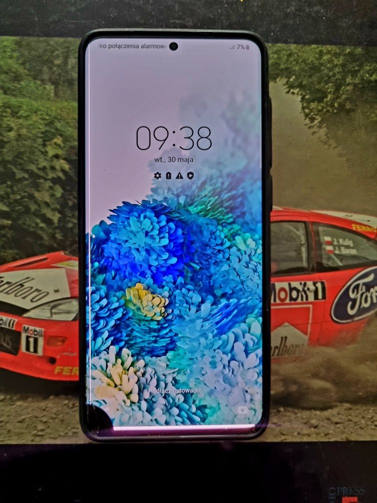 Telefon s20+ samsung galaxy s20 plus uszkodzony